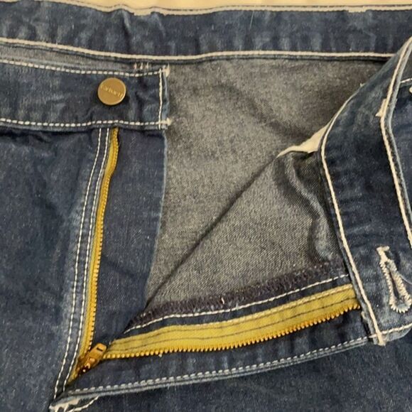 Carhartt Relaxed Fit Flame Resistant Denim Blue Jeans Mens 40 x 30 - Picture 9 of 15